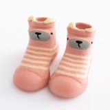 Cumpara ieftin Mocasini cu talpa antiderapanta - Pink teddy (Marime Disponibila: Marimea 26)