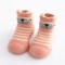 Mocasini cu talpa antiderapanta - Pink teddy (Marime Disponibila: Marimea 24)