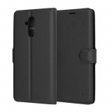 Husa pentru Huawei Mate 20 Lite, Techsuit Leather Folio, Black