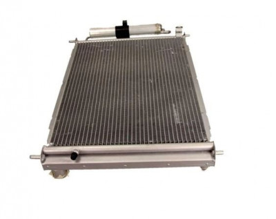 Radiator racire Nissan Micra, 01.2003-07.2004, motor 1.5 dci, 48 kw, diesel, cutie manuala, cu AC, cu condensator cu uscator 509x403x38 mm, aluminiu foto