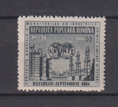 ROMANIA 1954 LP. 373 MNH foto