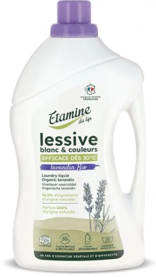 Detergent BIO rufe albe si colorate, parfum lavanda Etamine foto