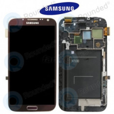 Samsung Galaxy Note 2 (N7100) Unitate de afișare completă roșie GH97-14112D