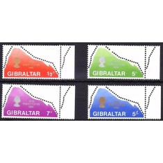 Gibraltar 1969 - Noua Constitutie, serie neuzata