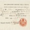 Valahia 1840 inam cu sigiliul voievodului Al. D. Ghika stafeta 4 cai la Craiova semnat de Secretarul statului C-tin Cantacuzino, viitor caimacam