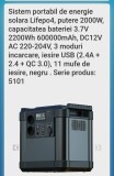Power Station cu panou solar 2000W
