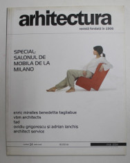 ARHITECTURA , REVISTA UNIUNII ARHITECTILOR DIN ROMANIA , NR. 24 - MAI 2004 foto