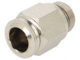 Racord Push-in Alamă Nichelată 3/8&quot; 20bar