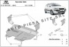 Scut metalic motor Hyundai Getz fabricat incepand cu 2006 APS-10,068, SCUT PROTECTION