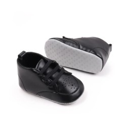 Pantofi pentru bebelusi, negri (Marime Disponibila: 9-12 luni (Marimea 20