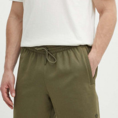 adidas Originals pantaloni scurti din bumbac culoarea verde, IR7878