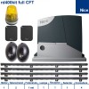 Automatizare Poarta Culisanta Nice Road400Kit FULL CFT - 400kg, 2 Telecomenzi, Fotocelule, Lampa Semnalizare, Cremaliera 4m