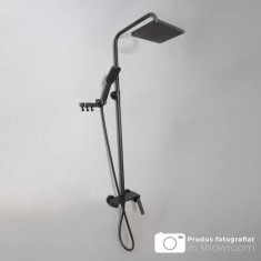 Coloana Dus, Alama Sanitara, Negru, 9990H ModernLight Concept