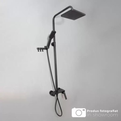 Coloana Dus, Alama Sanitara, Negru, 9990H ModernLight Concept foto