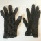 * Manusi de dantela, crosetate, macrame, negru, vintage, vechi, moda, fashion,
