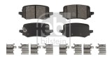 FEBI BILSTEIN 186404 set placute frana,frana disc