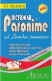 Cumpara ieftin Dictionar Paronime Limba Romana - M.E. Iocobescu - 1500 Cuvinte Titlu - Imbogatire Vocabular - Carte Manual