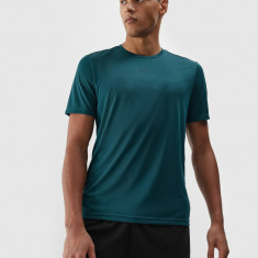 Tricou de alergare cu uscare rapidă pentru bărbați - verde marin