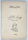 LUCRARILE SEMINARULUI GEOGRAFIC DIMITRIE CANTEMIR , NUMARUL 2 , 1981