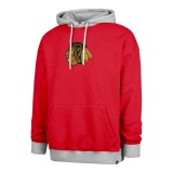 Chicago Blackhawks hanorac de bărbați cu glugă 47 Patch Drop Shoulder Hood red - XXL
