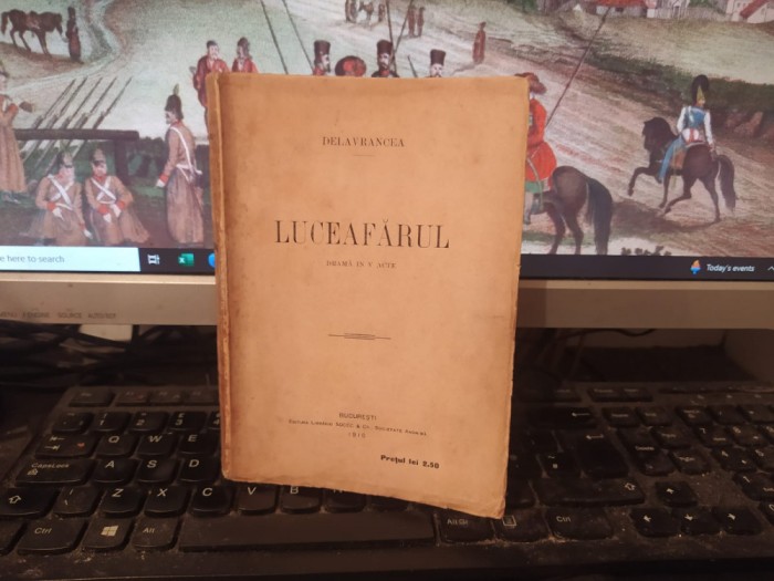 Delavrancea, Luceafărul, dramă &icirc;n V acte, ediția 1, București 1910, 151
