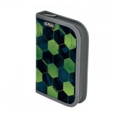 Cumpara ieftin Penar neechipat Herlitz cu o clapa, dimensiune 13,5 X 19,5 X 3 Cm, Motiv Fotbal