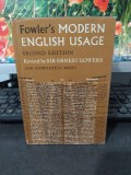 Cumpara ieftin Fowler&#039;s Modern English Usage, revised by Sir Ernest Gowers, Oxford 1965, 118