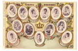 3286 - Queen ELISABETH and The queens of Europe, Romania - old postcard - unused, Necirculata, Printata