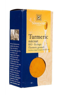 Condiment Turmeric Macinat Bio Sonnentor 40gr foto