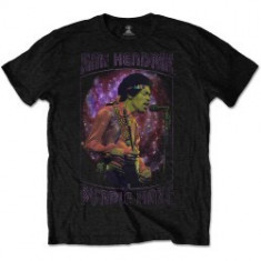 Tricou Unisex Jimi Hendrix: Purple Haze Frame foto