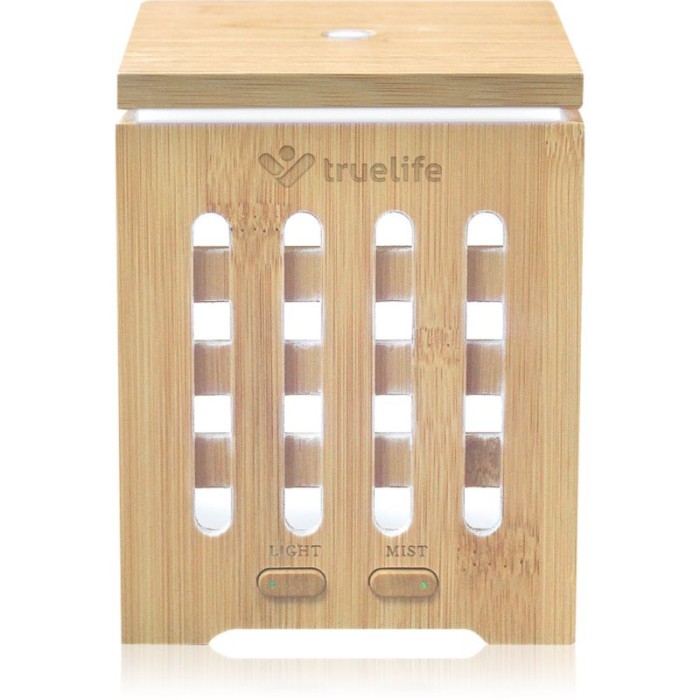 TrueLife AIR Diffuser D7 Bamboo difuzor de aromă cu ultrasunete și umidificator de aer 1 buc