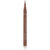 Catrice Calligraph Artist Matte tuș de ochi tip cariocă cu efect matifiant culoare 010 &middot; Roasted Nuts 1,1 ml