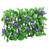 vidaXL&nbsp;Spalier cu iederă artificială, extensibil, verde, 180x20 cm