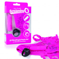 Chiloti cu Vibratii - Remote Control Panty The Screaming O foto