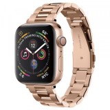Curea Spigen Modern Fit pentru Apple Watch 42mm / 41mm / 40mm / 38mm Series, Roz Aurie