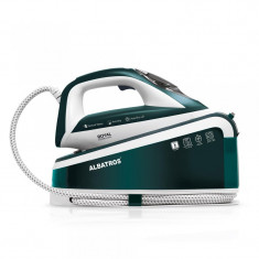 Statie de calcat Albatros Royal Steam Care, 3000 W, rezervor 1.5 l, calcare verticala, Verde foto