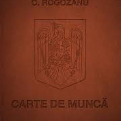 Carte de munca, C. Rogozanu C18