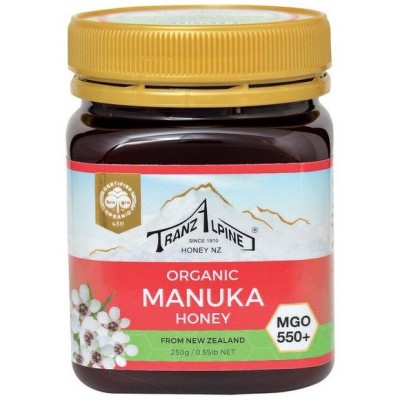 Miere de Manuka MGO 550+ Bio 250 grame TranzAlpine foto