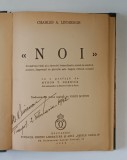 Roman NOI, Viata si Zborul Transatlantic - Charles A. Lindbergh, 1939, Carte Carte Beletristica