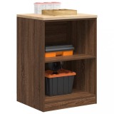 VidaXL Dulap de depozitare pentru garaj Stejar maro 60x51x85 cm