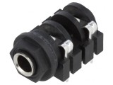 Soclu Jack 6,3mm Mono 2 Pini 90&deg; THT