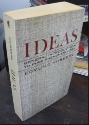 Ideas : general introduction to pure phenomenology /​ by Edmund Husserl foto