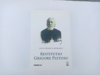 IULIU - MARIUS MORARIU - RESTITUTIO GRIGORE PLETOSU foto