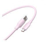 Cumpara ieftin Cablu de date Xiaomi 6A USB-A la USB Type-C Roz, 2m, incarcare rapida 120W, din silicon, 480Mbps