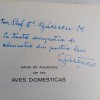 Atlas Anatomia Pasarilor Domestice V.Ghetie, Dedicatie+Semnatura Mihai Bacescu, 1981, Romana/Spaniola/Rusa/Franceza/Engleza