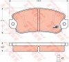 Set placute frana,frana disc FIAT STRADA II (138A) (1982 - 1988) TRW GDB297