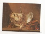 FA102 -Carte Postala- UNGARIA - Chardin, Jean Baptiste Simeon, Still-life with Turkey, Budapest Museum, necirculata