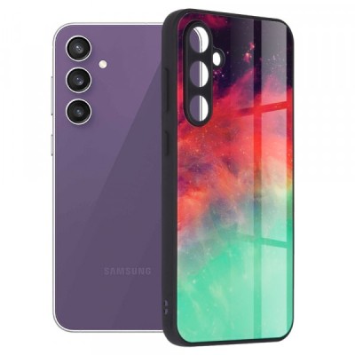 Husa pentru Samsung Galaxy S23 FE S711, Techsuit, Glaze, Turcoaz foto