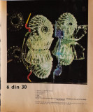 1971 Reclamă Combinatul de Sticlărie BUCURESTI comunism, epoca aur, 24 x 20 cm