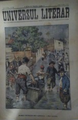 Universul : MARILE INUNDA?II DIN CAPITALA - gravura, 1910 foto